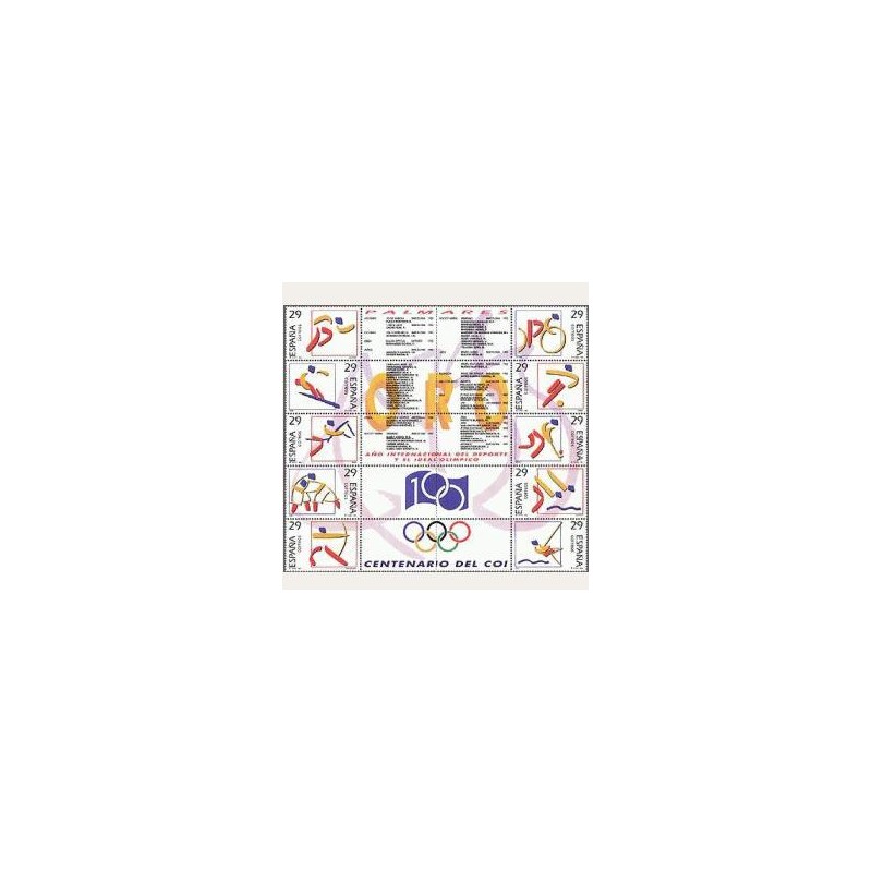 1994 España. Deportes. Olímpicos de Oro (Edif.3325/34) **