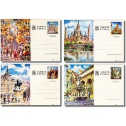 1973 España. Entero Postales Turismo (Edif.101/104)**
