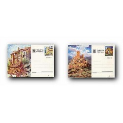 1975 España. Entero Postales Turismo (Edif.111/112)**