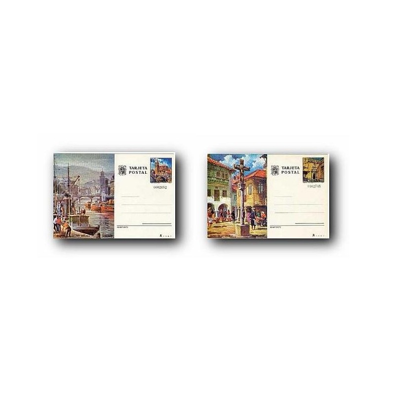 1976 España. Entero Postales Turismo (Edif.113/114)**