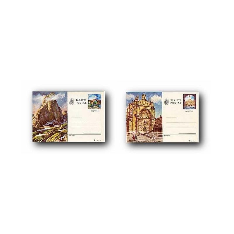1979 España. Entero Postales Turismo (Edif.119/120)**