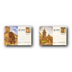 1980 España. Entero Postales Turismo (Edif.123/124)**