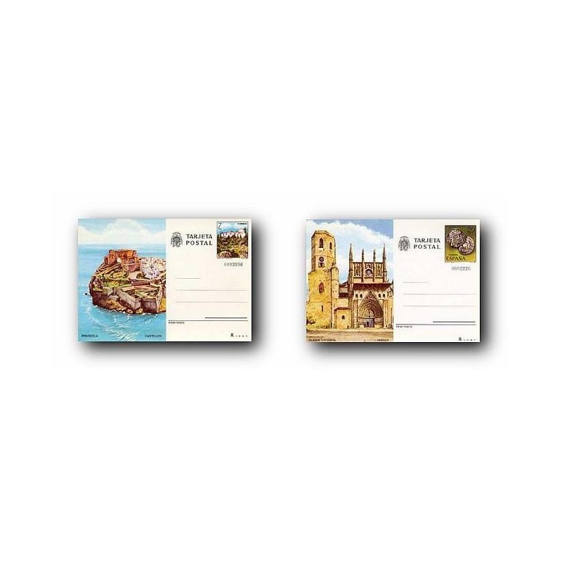 1981 España. Entero Postales Turismo (Edif.125/126)**