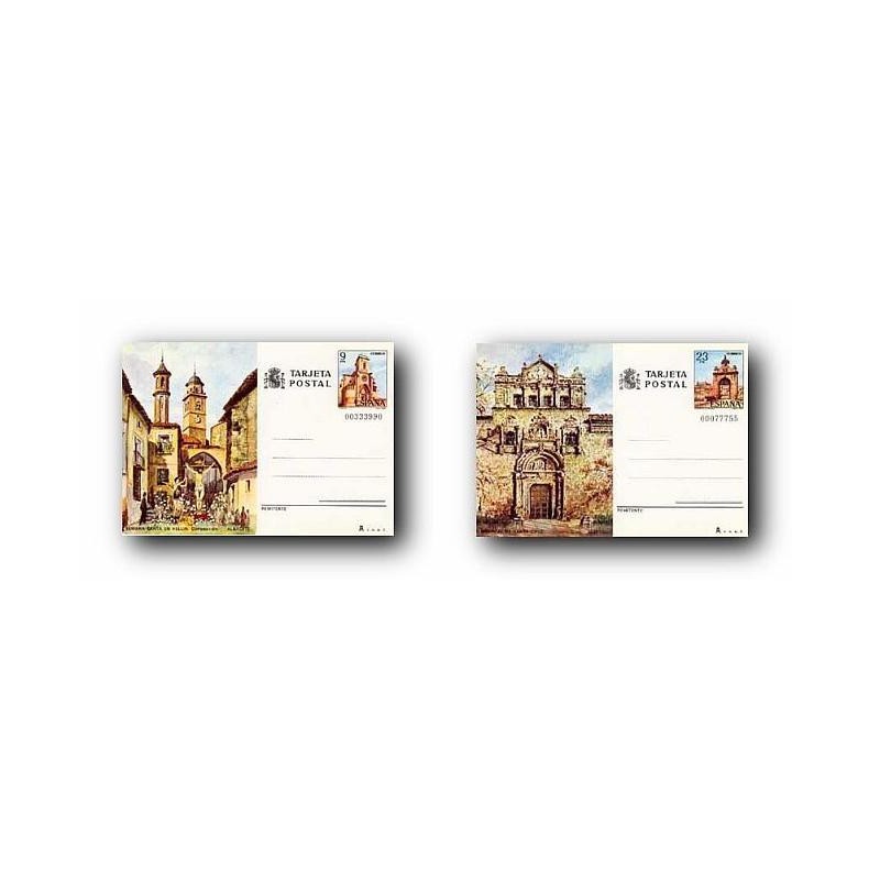 1982 España. Entero Postales Turismo (Edif.127/128)**
