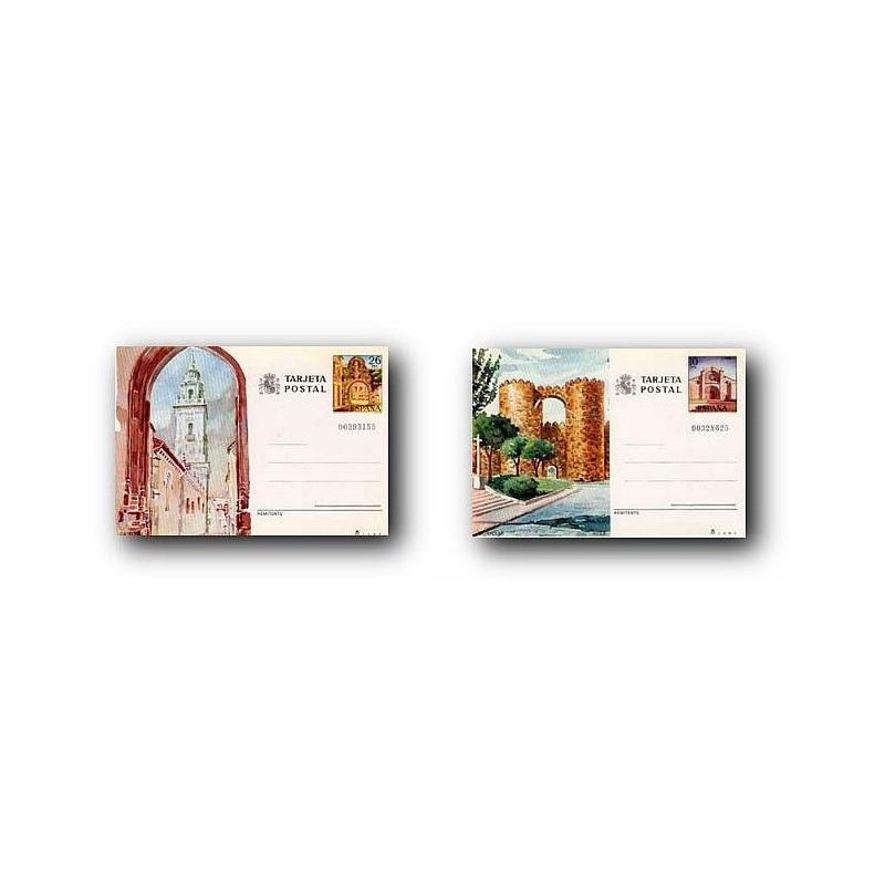 1983 España. Entero Postales Turismo (Edif.133/134)**