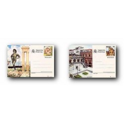 1987 España. Entero Postales Turismo (Edif.143/144)**