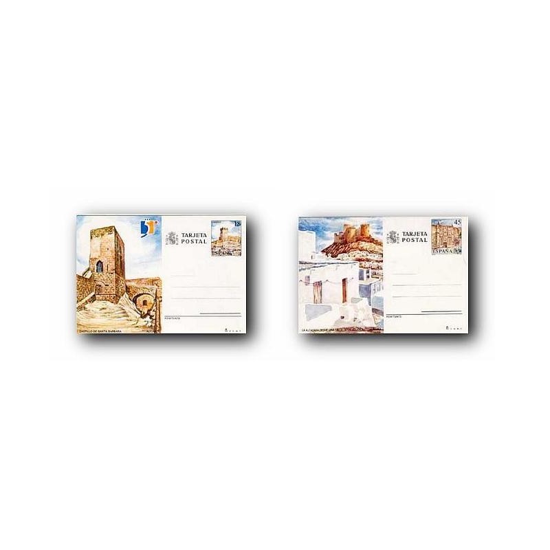 1990 España. Entero Postales Turismo (Edif.149/150)**
