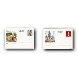 1993 España. Entero Postales Turismo (Edif.155/156)**