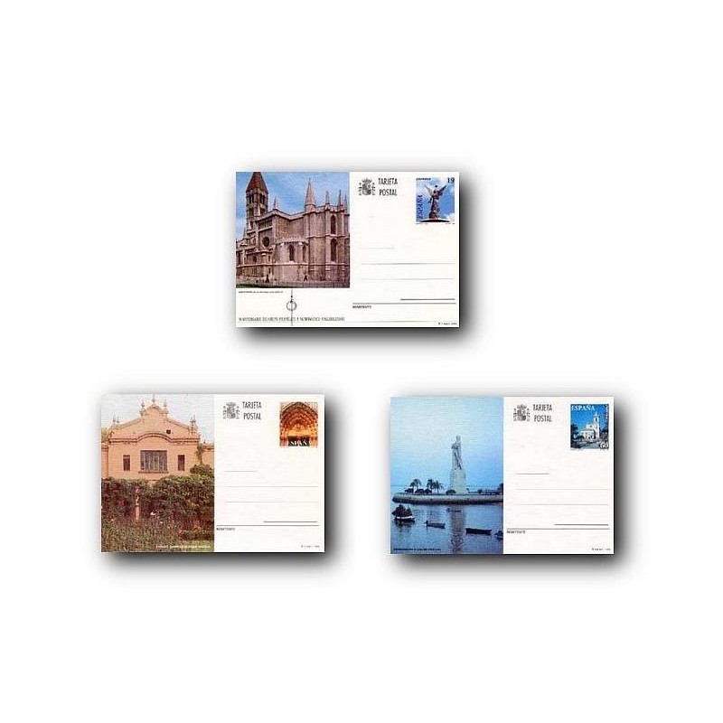 1996 España. Entero Postales Turismo (Edif.160/162)**