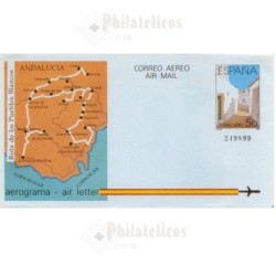 1988 España. Aerograma (Edif.213)**