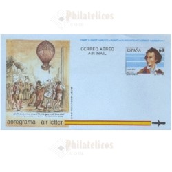 1992 España. Aerograma (Edif.217)**