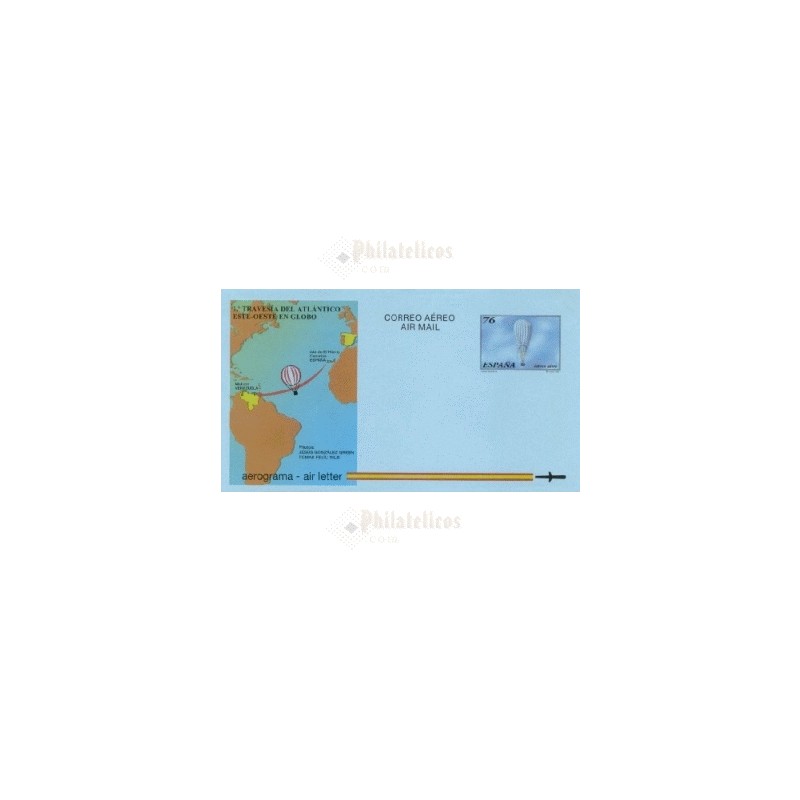 1997 España. Aerograma (Edif.222)**