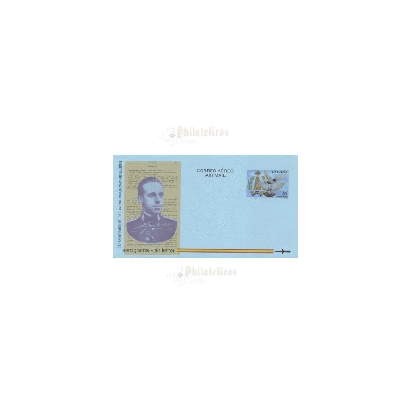 1998 España. Aerograma (Edif.223)**