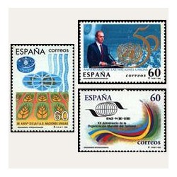 1995 España. Orgamismos Internacionales (Edif.3382/84) **