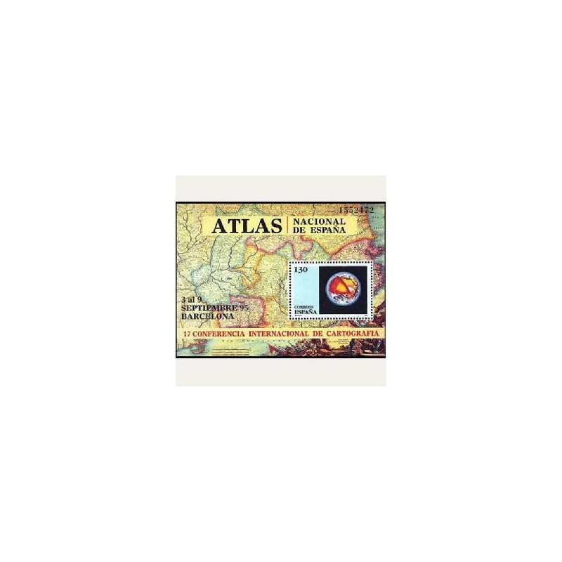 1995 España. Conferencia Internacional de Cartografía (Edif.3388