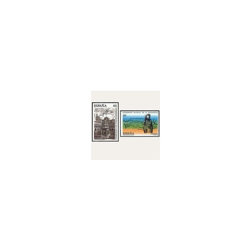 1995 España. Patrimonio Mundial de la Humanidad (Edif.3390/91)**