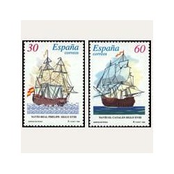 1996 España. Barcos de Época (Edif.3415/16SH) **