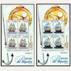 1996 España. Barcos de Época (Edif.3415/16) **