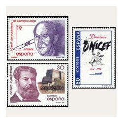 1996 España. Efemérides (Edif.3445/47) **