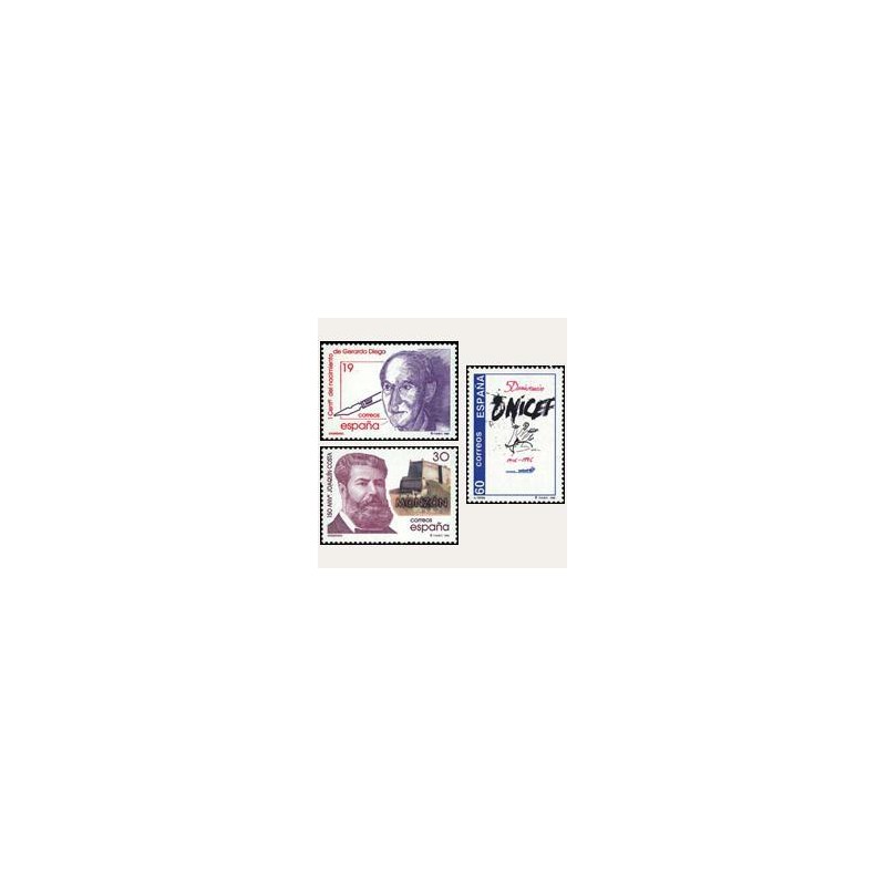 1996 España. Efemérides (Edif.3445/47) **
