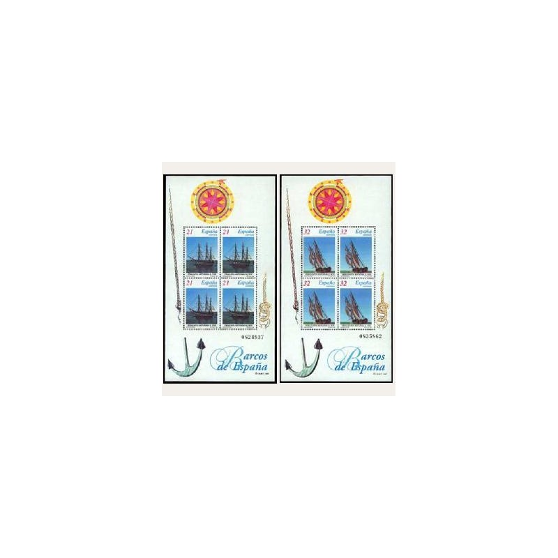 1997 España. Barcos de Época (Edif.3477/78)**