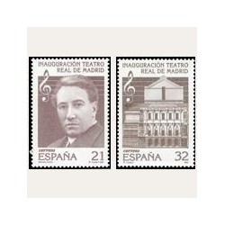 1997 España. Teatro Real de Madrid. (Edif.3514/15)**