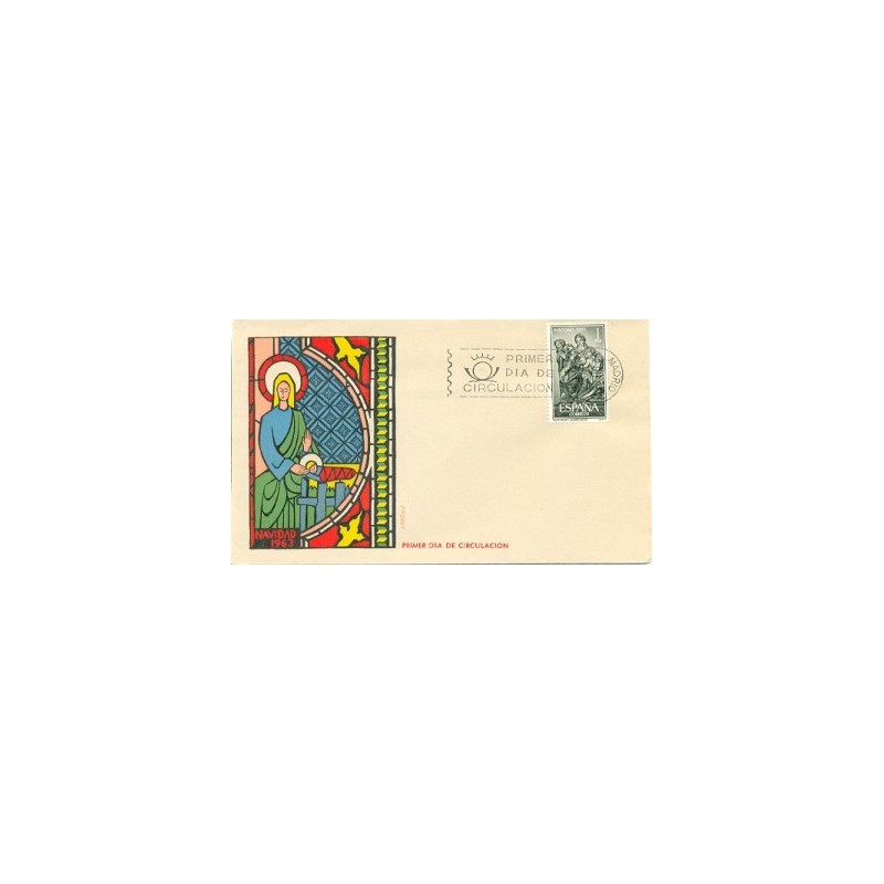 1963 SPD España. Navidad. Edif.1535
