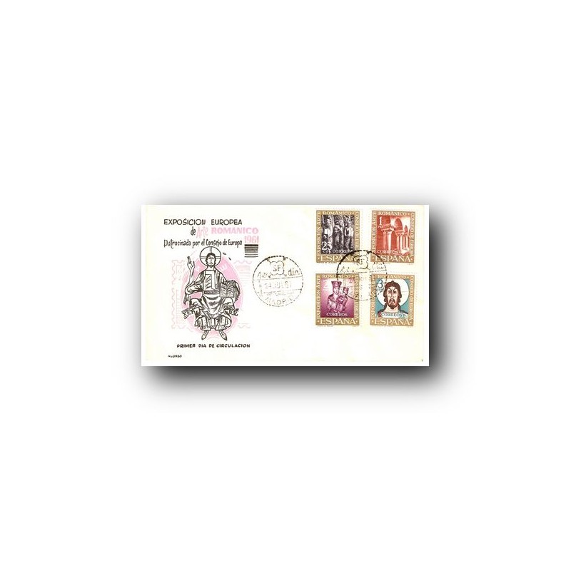 1961 SPD España. Arte Románico. (Edif.1365/68)