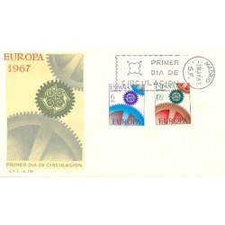 1967 SPD España. Europa-CEPT. (Edif.1795/6)