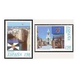 1998 España. Estatutos de Autonomía - Ceuta y Melilla (Edif.3534