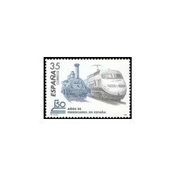 1998 España. 150 Años de Ferrocarril en España (Edif.3591)**