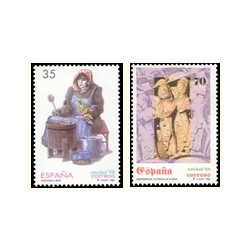 1998 España. Navidad (Edif.3596/7)**