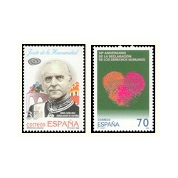 1998 España. Derechos Humanos (Edif.3606/7)**