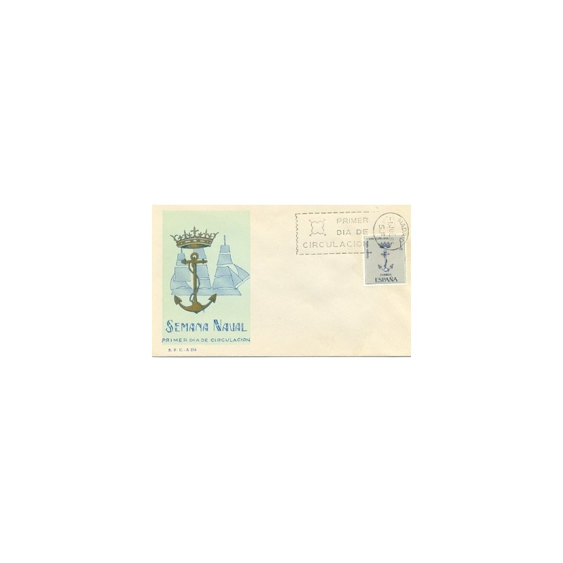 1966 SPD España. Semana Naval de Barcelona. (Edif.1737)