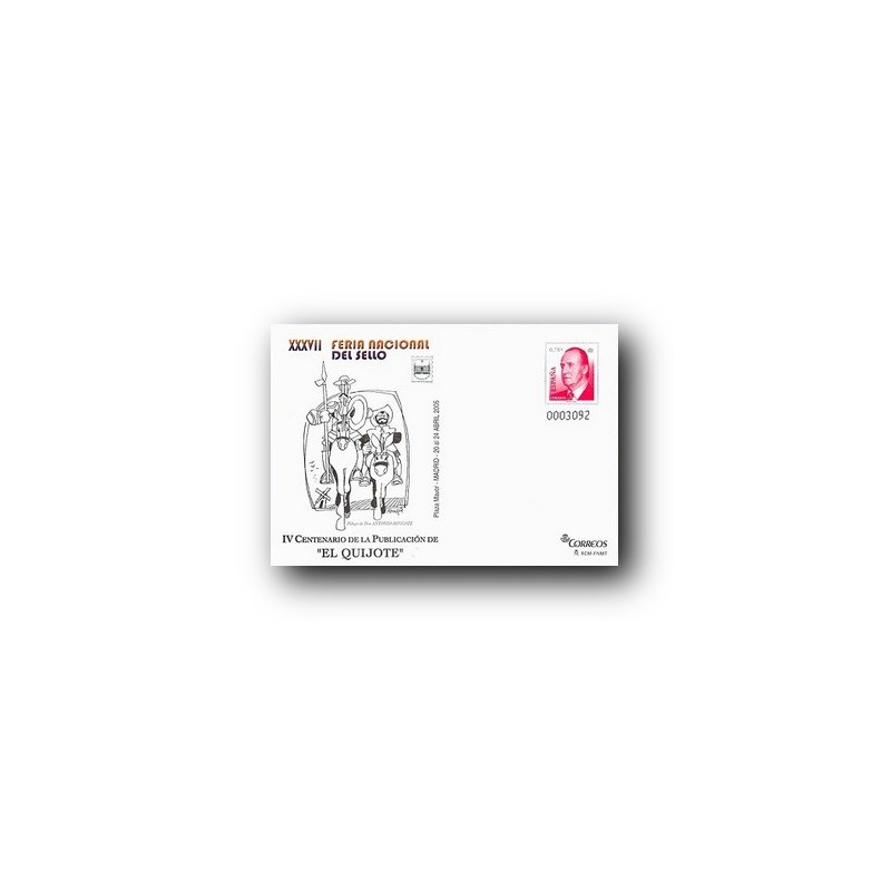 2005 España. Sobre "El Quijote" (Edif. 97)