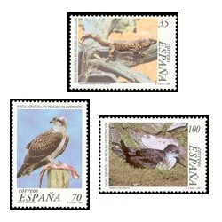 1999 España. Fauna Española en peligro (Edif.3614/16)**
