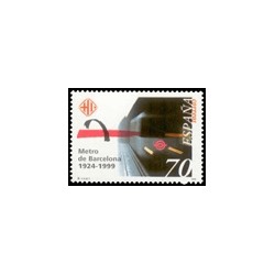 1999 España. 75 Años del Metro de Barcelona (Edif.3629)**
