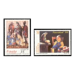 1999 España. Navidad. (Edif.3685/6)**