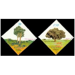 2000. España. Árboles. (Edif.3717/8)**