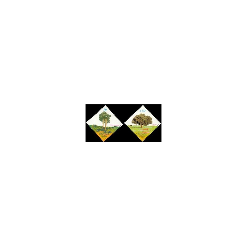 2000. España. Árboles. (Edif.3717/8)**