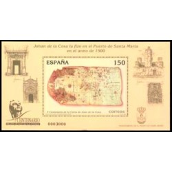 2000. España. Carta de Juan de la Cosa. (Edif.3722)**