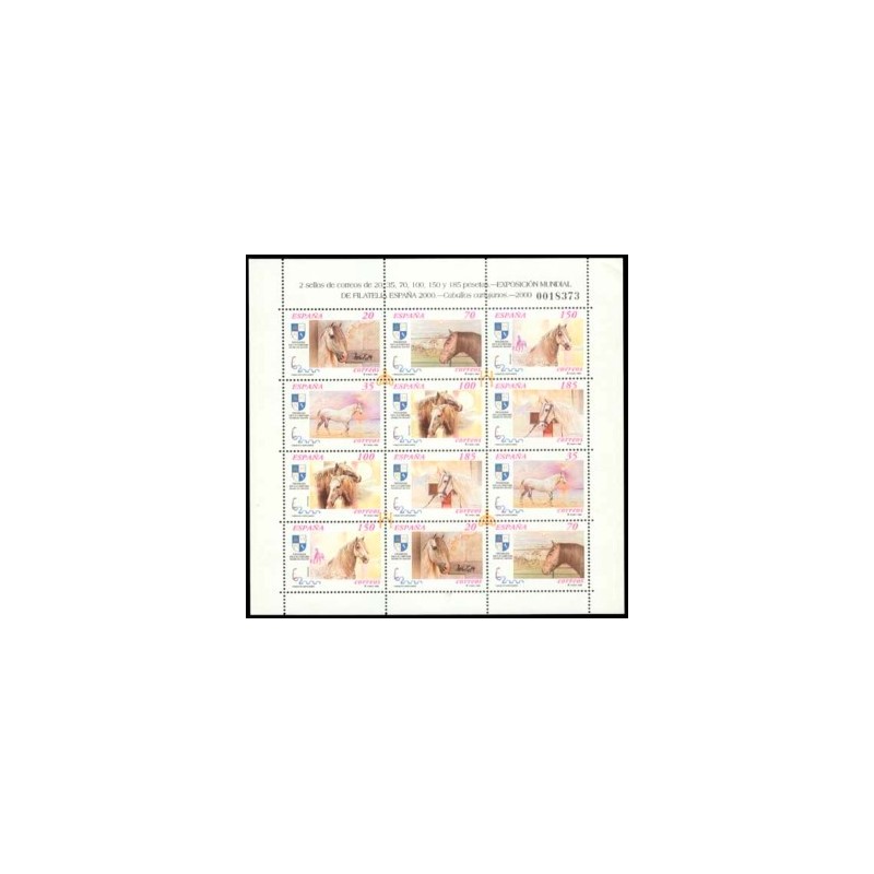 2000. España. Exposición Mundial - Caballos. (Edif.MP-69)**