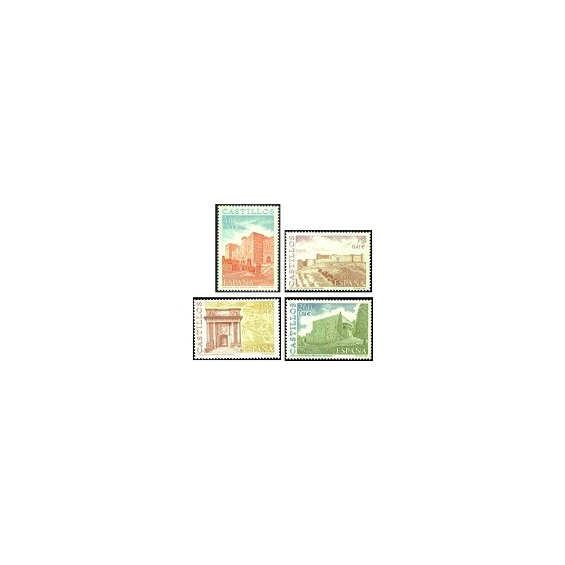 2001 España. Castillos (Edif.3785/8)**