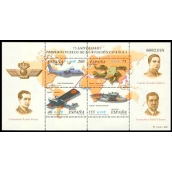 2001 España. Primeros Vuelos de la Aviación Española (Edif.3790)