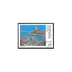 2001 España. Villa de Luarca (Edif.3800)**