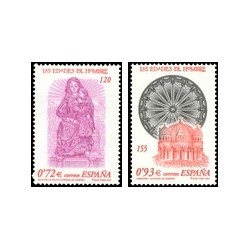 2001 España. Las Edades del Hombre (Edif.3809/10)**