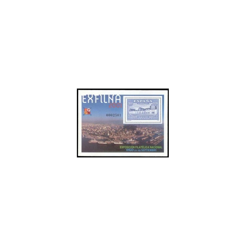 2001 España. EXFILNA 2001 (Edif.3816)**