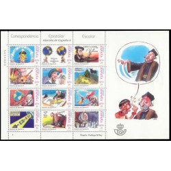 2001 España. Correspondencia Epistolar Escolar (Edif.3822/33)**