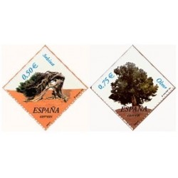 2002 España. Árboles (Edif.3867/8)**