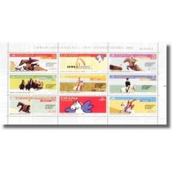 2002 España. Juegos Ecuestres Mundiales. Minipliego (Edif.MP-78)**